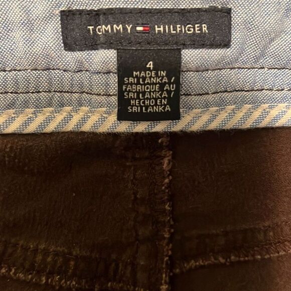 Tommy Hilfiger Women's Brown Corduroy Skinny Pants Size 7 - Picture 5 of 6